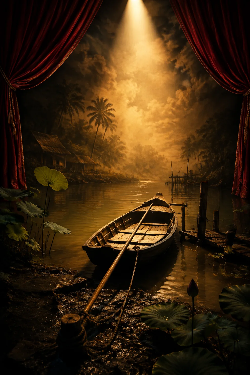 Poster minh hoạ vở Chuyến đò định mệnh